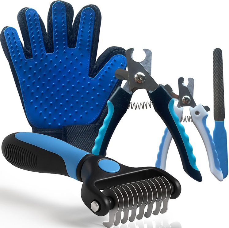 Kit de Cuidado para Mascotas 5 en 1 ZenPulse